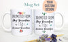 Promoted From Dog Grandma and Grandpa To Human Grandma and Grandpa Individual or Mug Set #2 - White Ceramic Mug