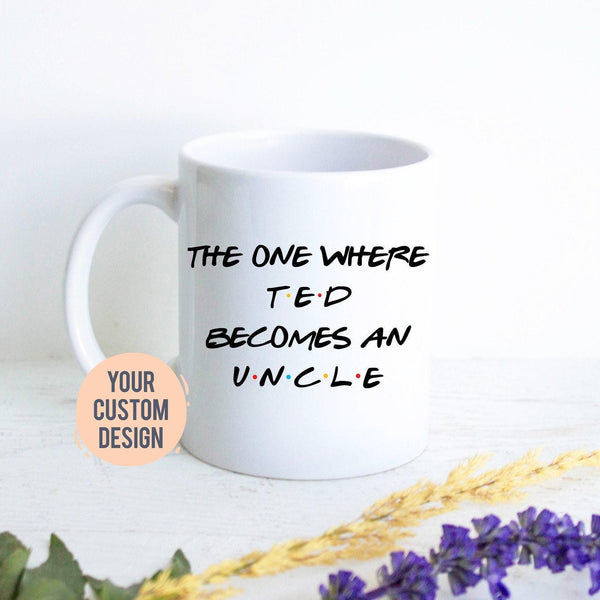 Uncle Personalized Mug Gift - Friends Design