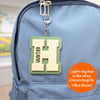 Personalized Kids Backpack: Laser Engraved Name Keychain, Nylon School Bag