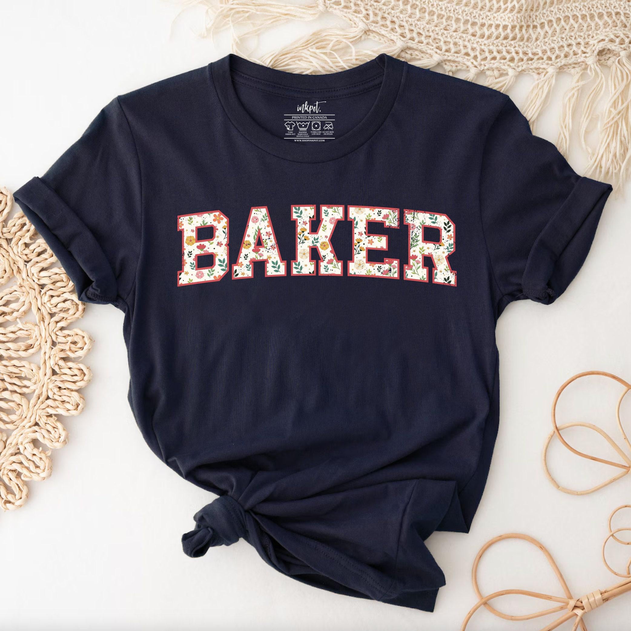 Baker Floral Rustic T-Shirt
