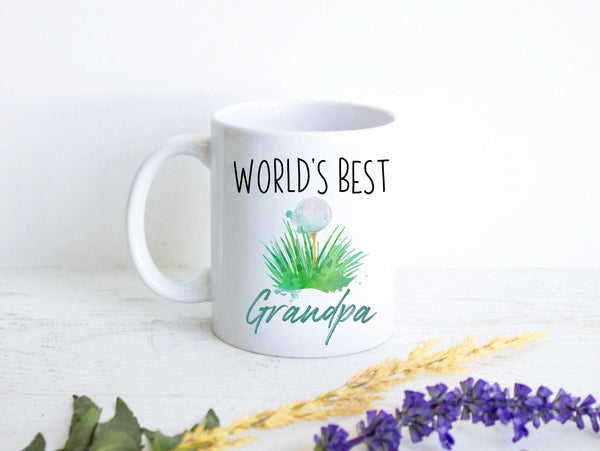 World's Best Grandpa - White Ceramic Mug