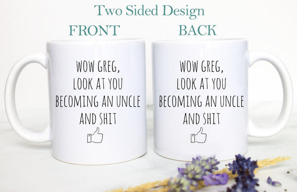 Promoted to Aunt and Uncle Individual OR Mug Set