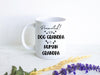 Promoted From Dog Grandpa To Human Grandpa - White Ceramic Mug