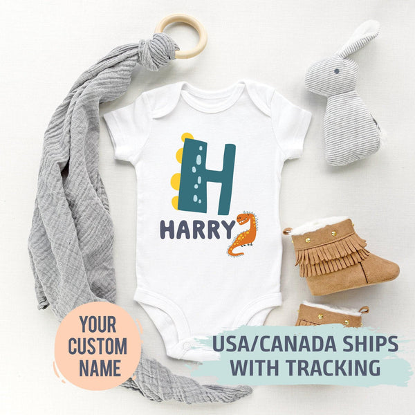 Personalized Baby Name Bodysuit
