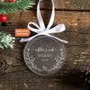Personalized Engaged Ornament
