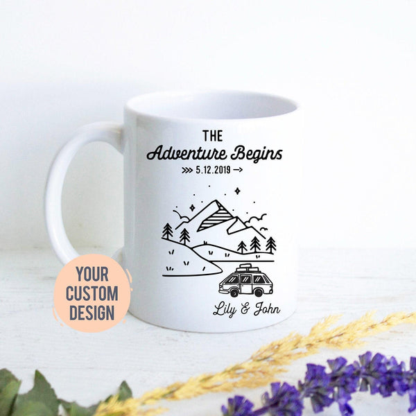 The Adventure Begins Mug