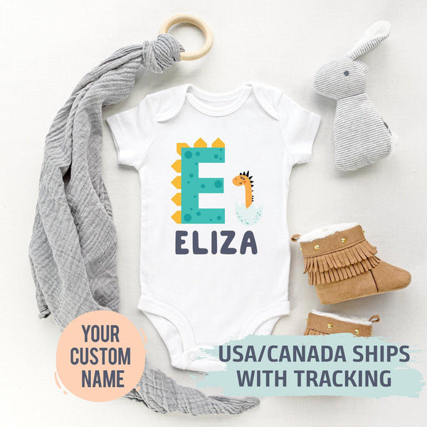 Personalized Baby Name Bodysuit