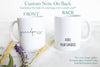 Grandpa and Grandma Again Individual or Mug Set - White Ceramic Mug