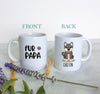 Personalized Dog Dad Mug - White Ceramic Custom Mug