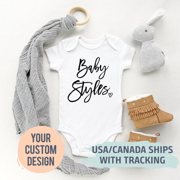 Personalized Baby Name Bodysuit
