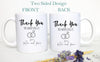 Thank You For Marrying Us Officiant Custom - White Ceramic Mug