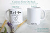 Thank You For Marrying Us Officiant Custom - White Ceramic Mug