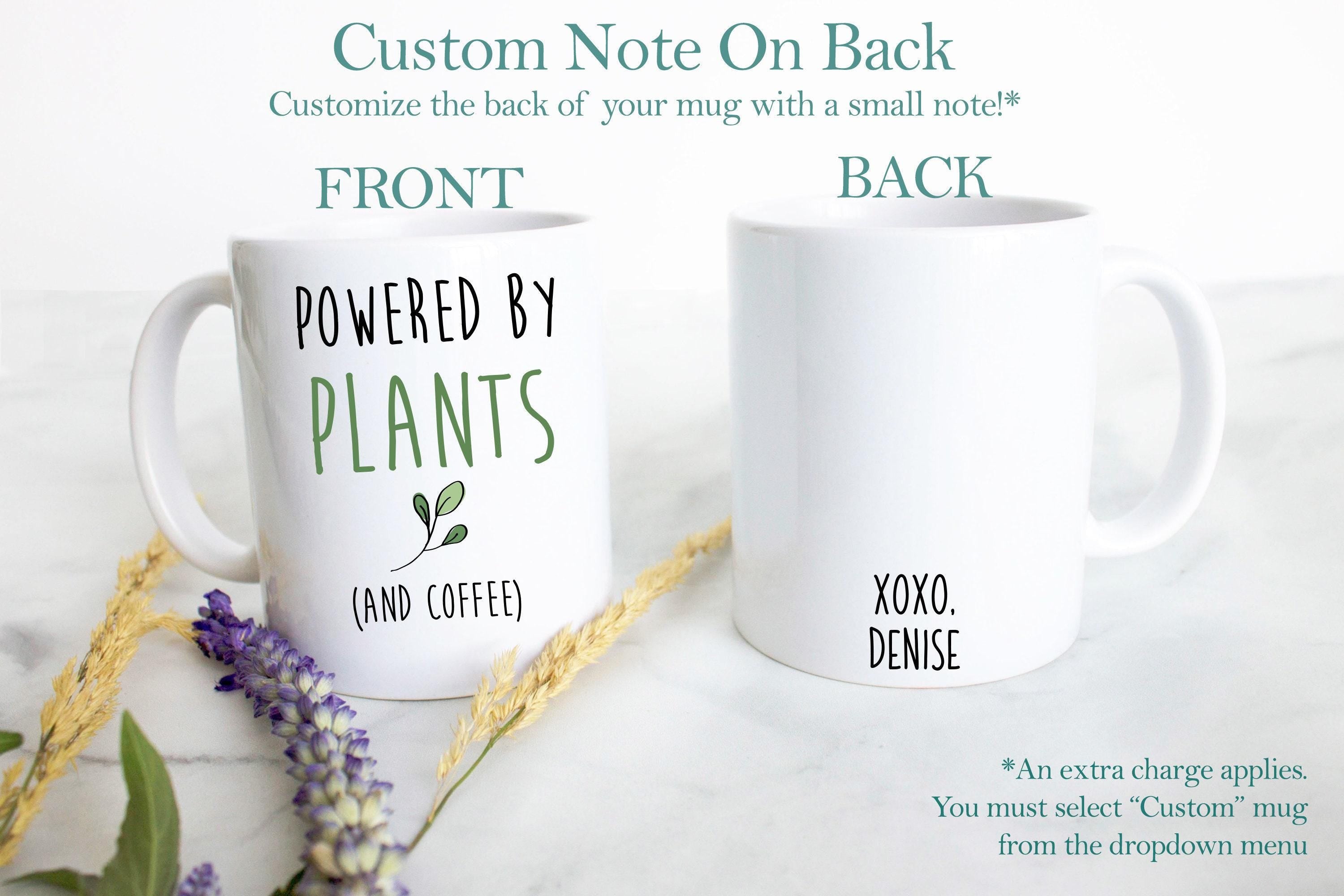 Powered by Plants - White Ceramic Mug