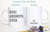 Best Grandpa and Grandma Individual or Mug Set