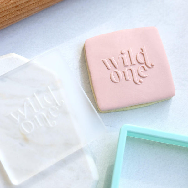 Wild One Birthday Fondant Embosser Stamp