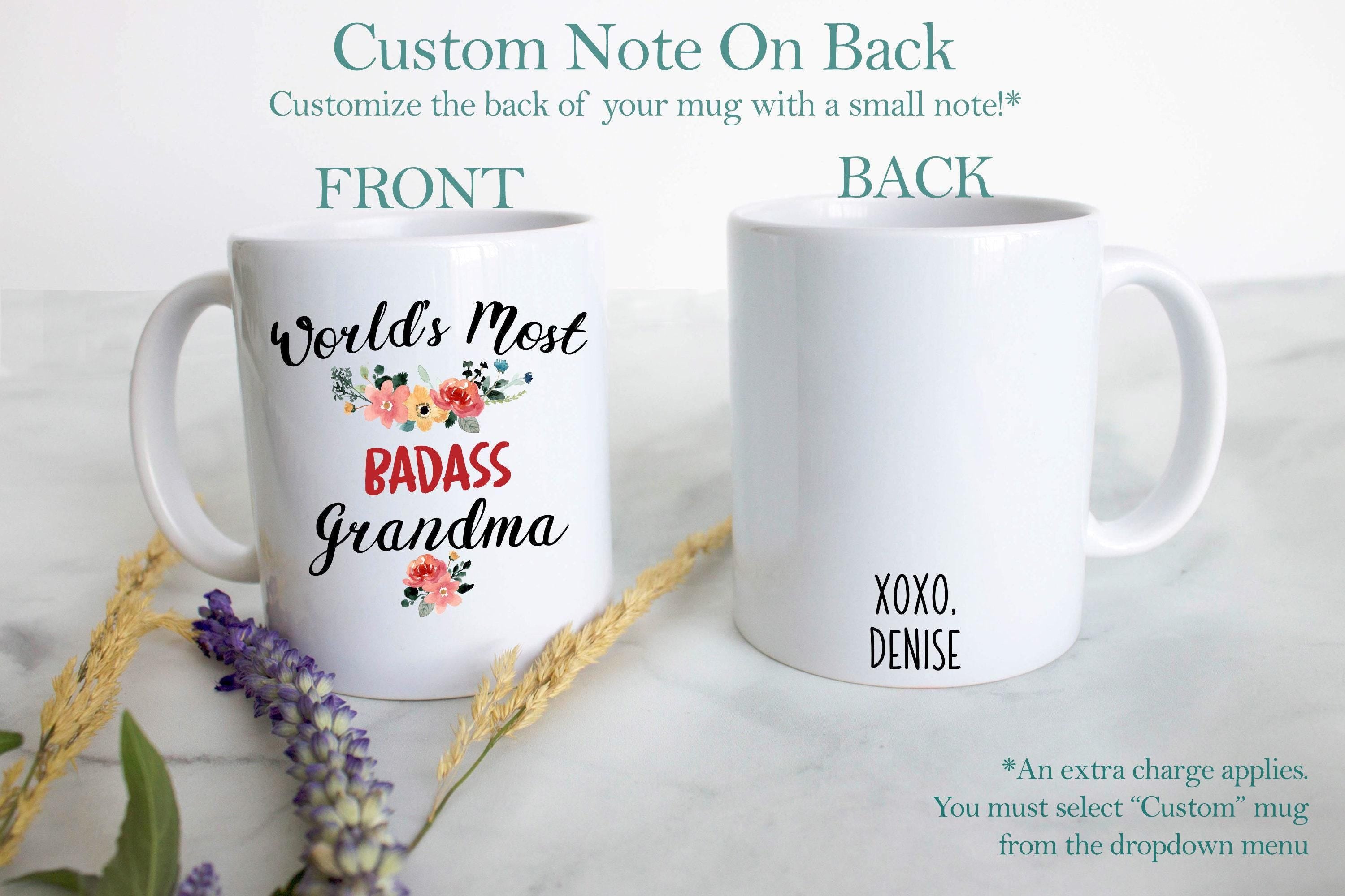 World's Most Badass Grandma - White Ceramic Mug