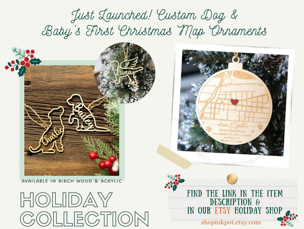 Personalized First Christmas New Home Ornament