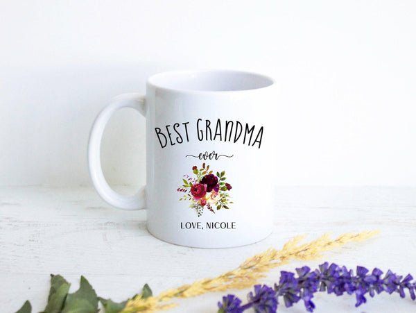 Best Grandma - White Ceramic Mug
