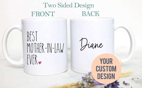 Best Mother In Law - White Ceramic Mug