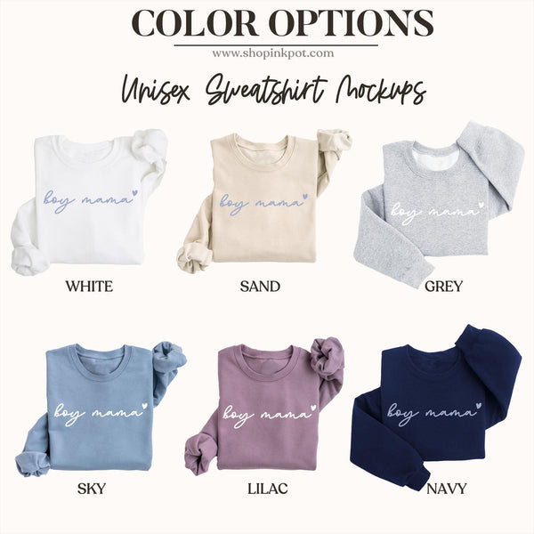 Boy Mama Sweatshirt With Custom Names | Boy Mom Sweater, Mother's Day Gift, Mother's Day Gift Ideas,New Mom Outfit,Mom Birthday Gift Clothes
