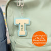 Personalized Kids Backpack: Laser Engraved Name Keychain, Nylon School Bag