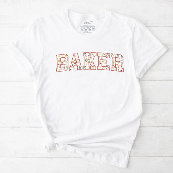 Baker Floral Rustic T-Shirt