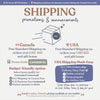 a flyer for a shipping company