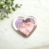 Personalized Heart Photo Magnet for Mom, Mother's Day Gift, Custom Picture Magnet, Fridge Photo Gift, Grandma Photo Magnet