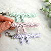 Mama Keychain, Mom Gift, Mother's Day Gift, Bow Keychain, Cute Mama Keychain, Gift for Mom, Acrylic Keychain