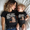 First Mothers Day Matching Shirts, Mommy and Me Outfit, Mother's Day 2026, Personalized Name Year, First Mothers Day Gift Set