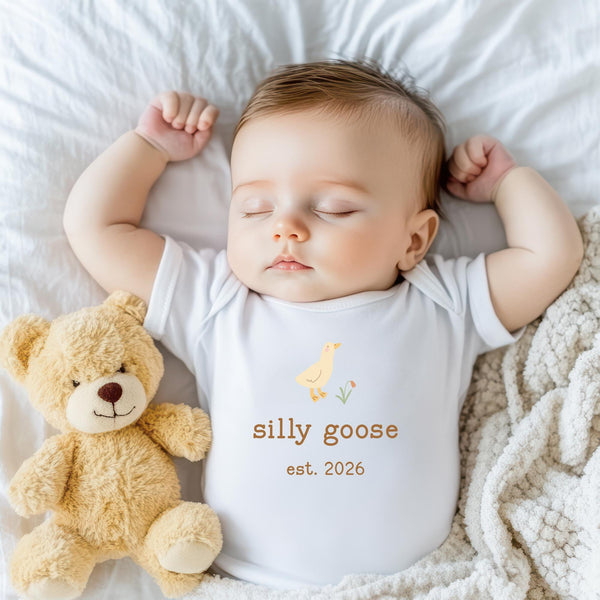 Matching Dad And Child Shirts, Dada Goose Silly Goose Set, Personalized Family Shirts, Fathers Day Gift, Daddy And Me