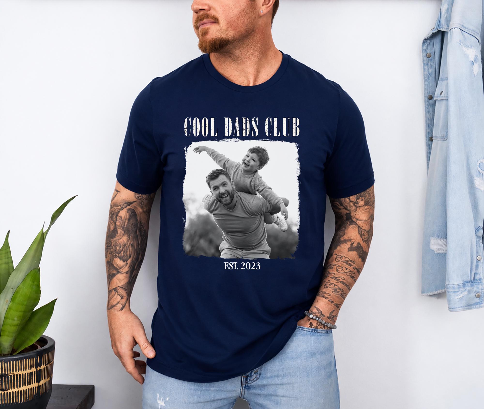 Custom Photo Dad Shirt, Personalized Dad Tee, Fathers Day Gift For Dad, Picture Shirt, Dad And Kids Photo Shirt