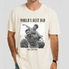 Custom Photo Dad Shirt, Personalized Dad Tee, Fathers Day Gift For Dad, Picture Shirt, Dad And Kids Photo Shirt