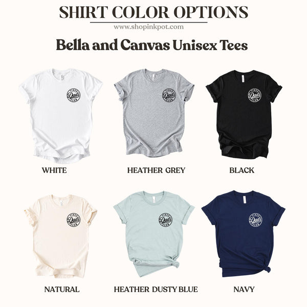 Tired Dads Club Shirt, City Road Track Dad Tee, Police Car Ambulance School Bus Design, Comfort Colors® Funny Dad Gift