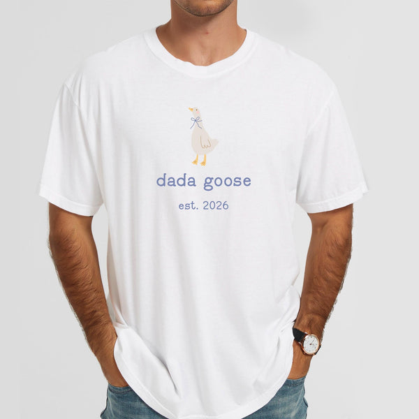 Matching Dad And Child Shirts, Dada Goose Silly Goose Set, Personalized Family Shirts, Fathers Day Gift, Daddy And Me