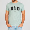 Custom Photo Dad Shirt, Personalized Father Daughter Shirt, Father's Day Gift for Dad, Photo Upload Tee, Dad Est Year Shirt
