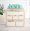 First & Last Day of School Sign, Custom Back to School Board, Reusable School Milestone Board, Photo Prop Sign