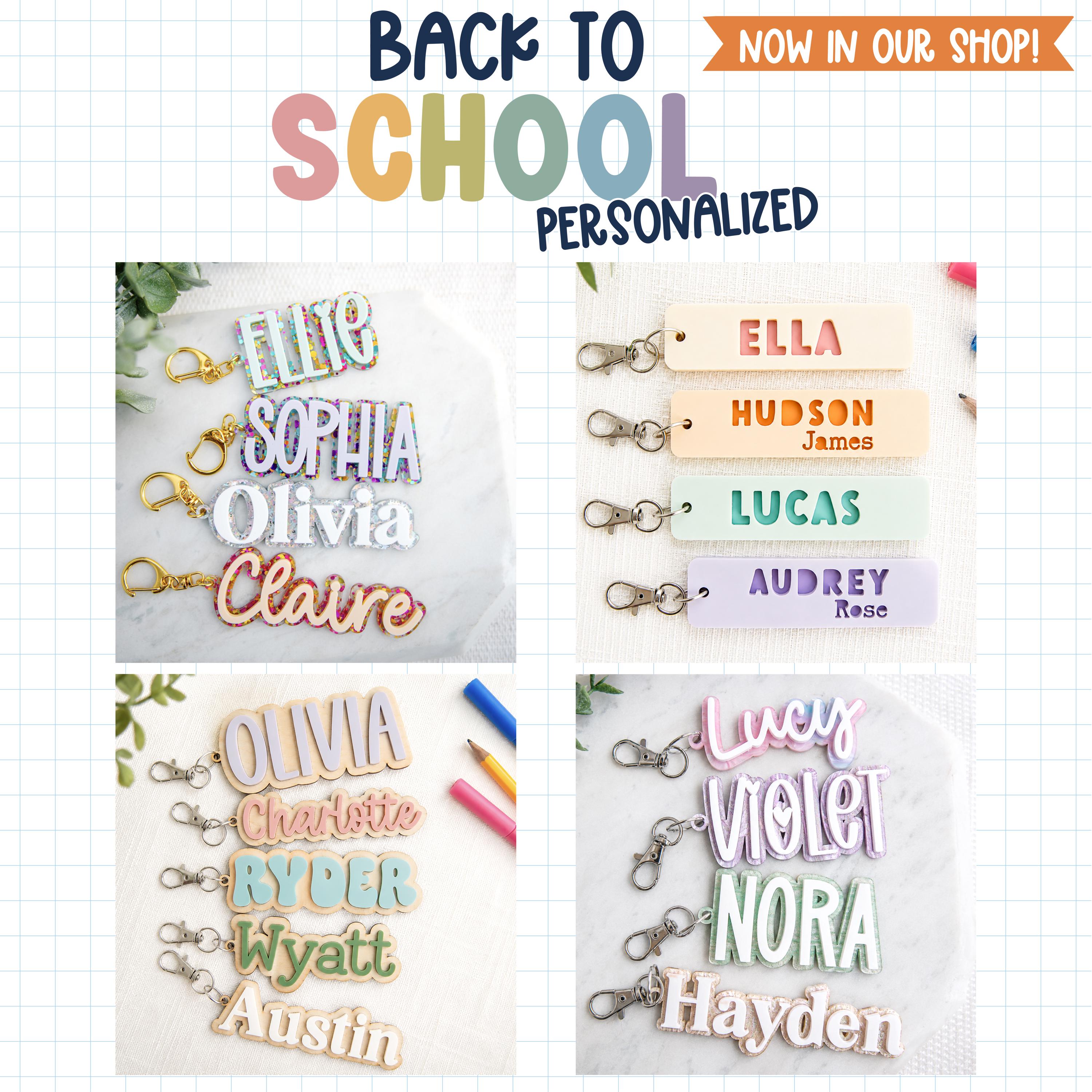 Personalized First & Last Day of School Sign