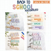 Personalized First & Last Day of School Sign, Custom Back to School Board, Reusable School Milestone Board, Photo Prop Sign