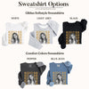 Comfort Colors® Custom Dad Photo Sweatshirt or Shirt, Personalized Vintage Dad T-Shirt, Father’s Day Gift for Dad