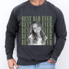 Comfort Colors® Best Dad Ever Photo Shirt or Sweatshirt, Custom Dad Shirt, Personalized Photo T-Shirt, Father’s Day Gift