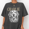 Comfort Colors® Custom Pet Photo Shirt or Sweatshirt, Personalized Pet Name T-Shirt, Vintage Dog & Cat Portrait Shirt