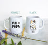 Personalized Cat Dad Mug - White Ceramic Custom Mug - Inkpot