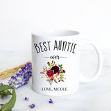 Best Auntie Ever - White Ceramic Mug