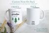 Promoted to Grandpa and Grandma Individual or Mug Set - White Ceramic Mug - Inkpot