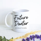 Future Doctor With Custom Name - White Ceramic Mug - Inkpot
