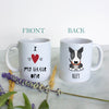 Personalized Dog Mug "I Love My Little One" - White Ceramic Mug