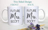 Future Mrs. Custom Name - White Ceramic Mug - Inkpot