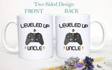 Leveled Up to Uncle Nintendo - White Ceramic Mug - Inkpot