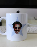 STAR Face Mug,Personalized Star Mug, Birthday Gift, Gift for Him, Gift For Her, Christmas Gift, Office, Coworker Gift, Stocking Stuffer